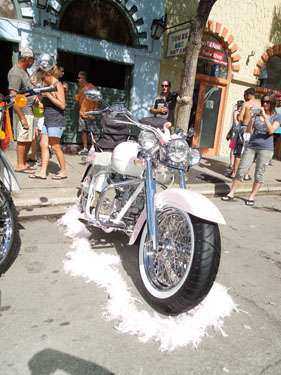 Poker Run 2012 photo - Duval Street, Key West